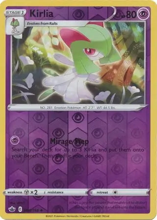 Chilling Reign Kirlia #60/198 reverse holo
